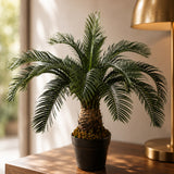Artificial Tropical Cycas Palm Plant