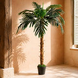 130cm Artificial Princess Palm Tree Natural Trunk