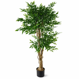 140cm UV Resistant Artificial Ruscus Tree- 2716 leaves