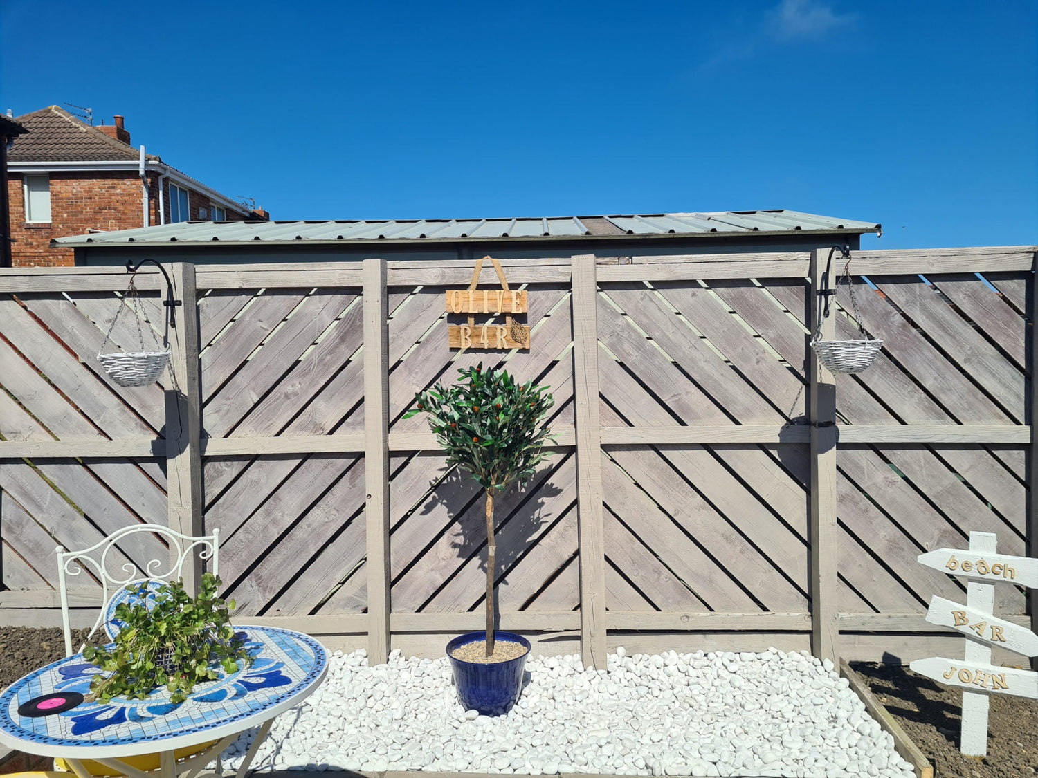 Customer Photo - Artificial Olive Tree