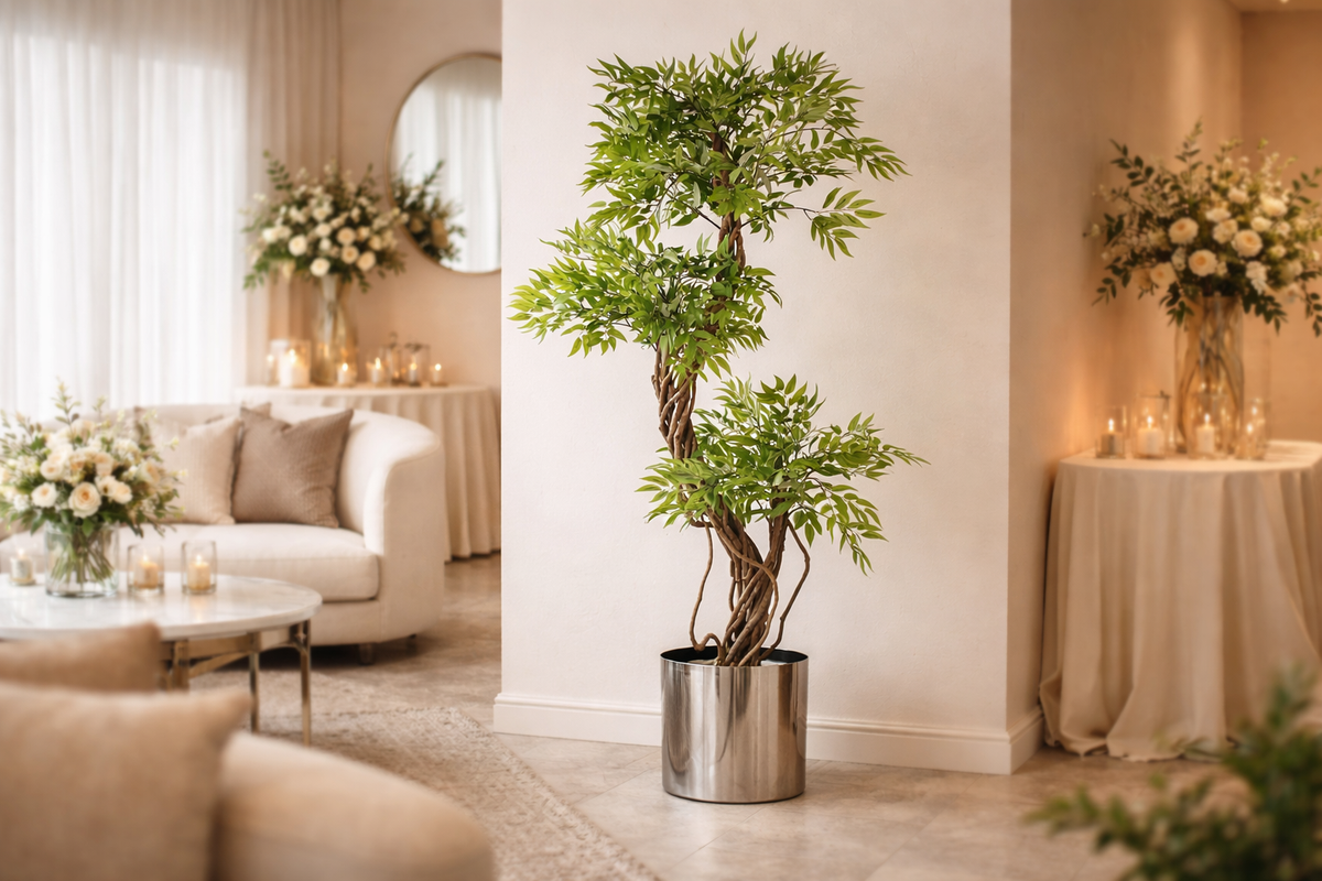 How to Fluff and Shape Artificial Plants After Delivery