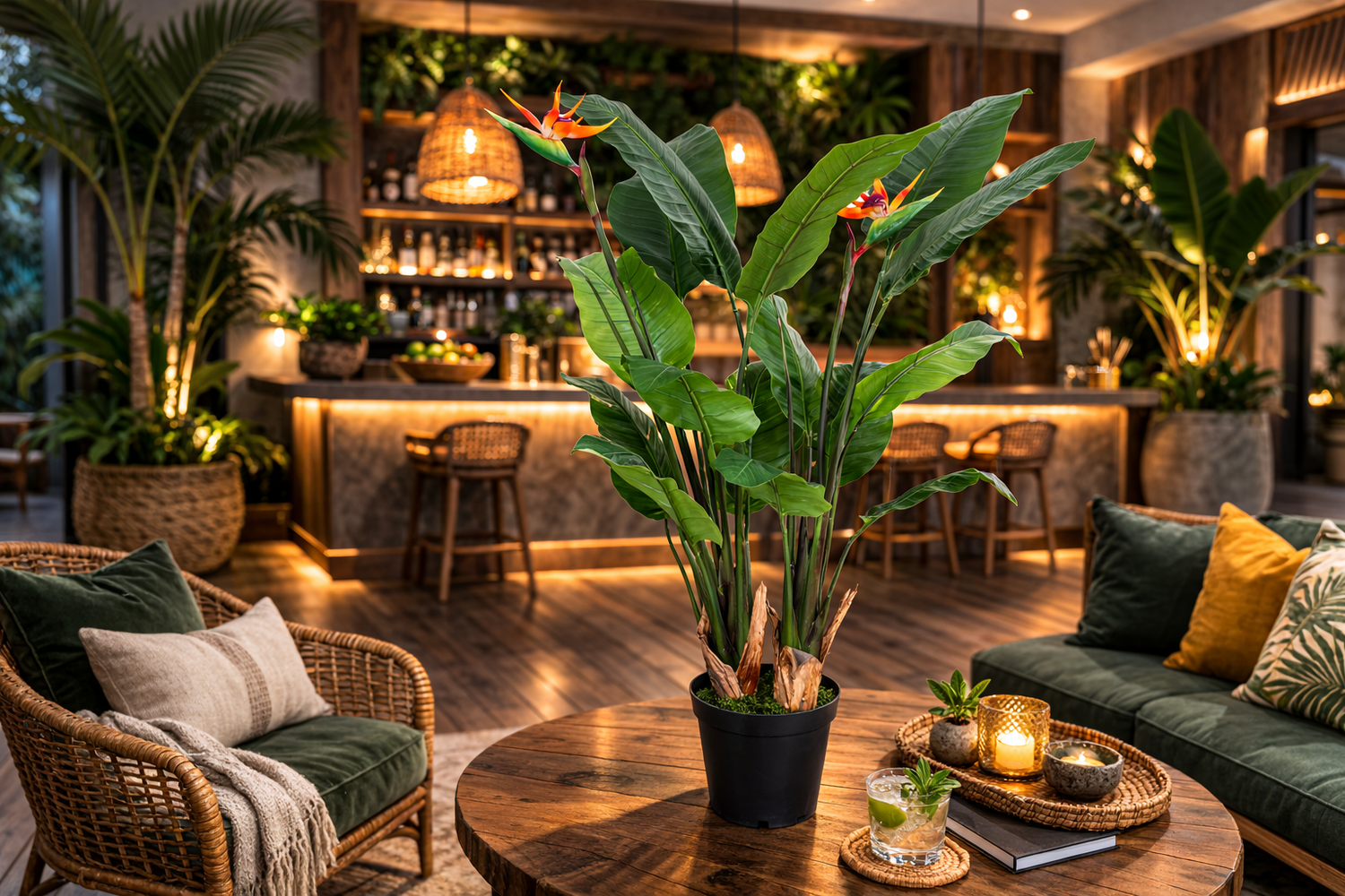 How Artificial Plants Bring Warmth to Minimalist Interiors