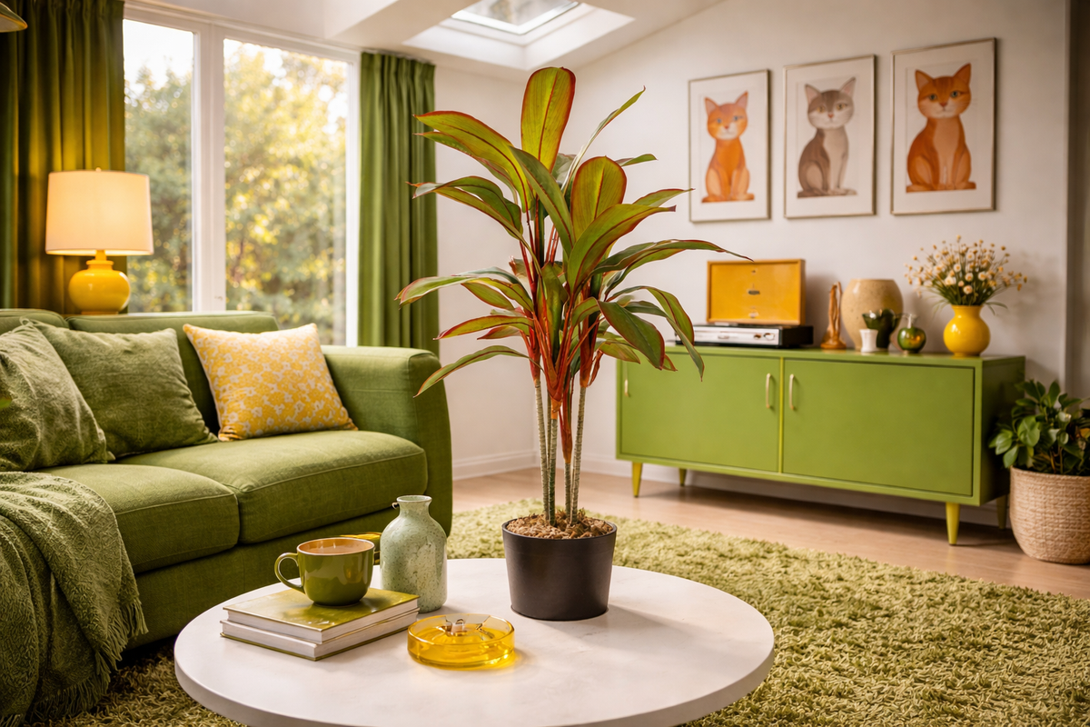 Artificial Plants in Traditional Home Interiors