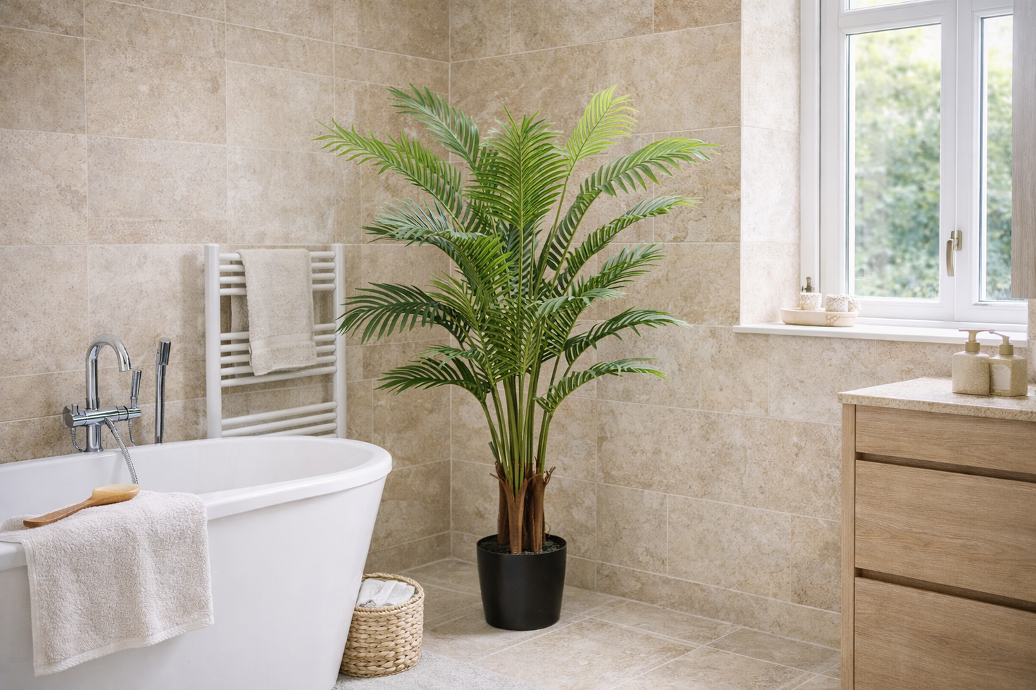 Artificial Palm Trees UK: Choosing Realistic Designs
