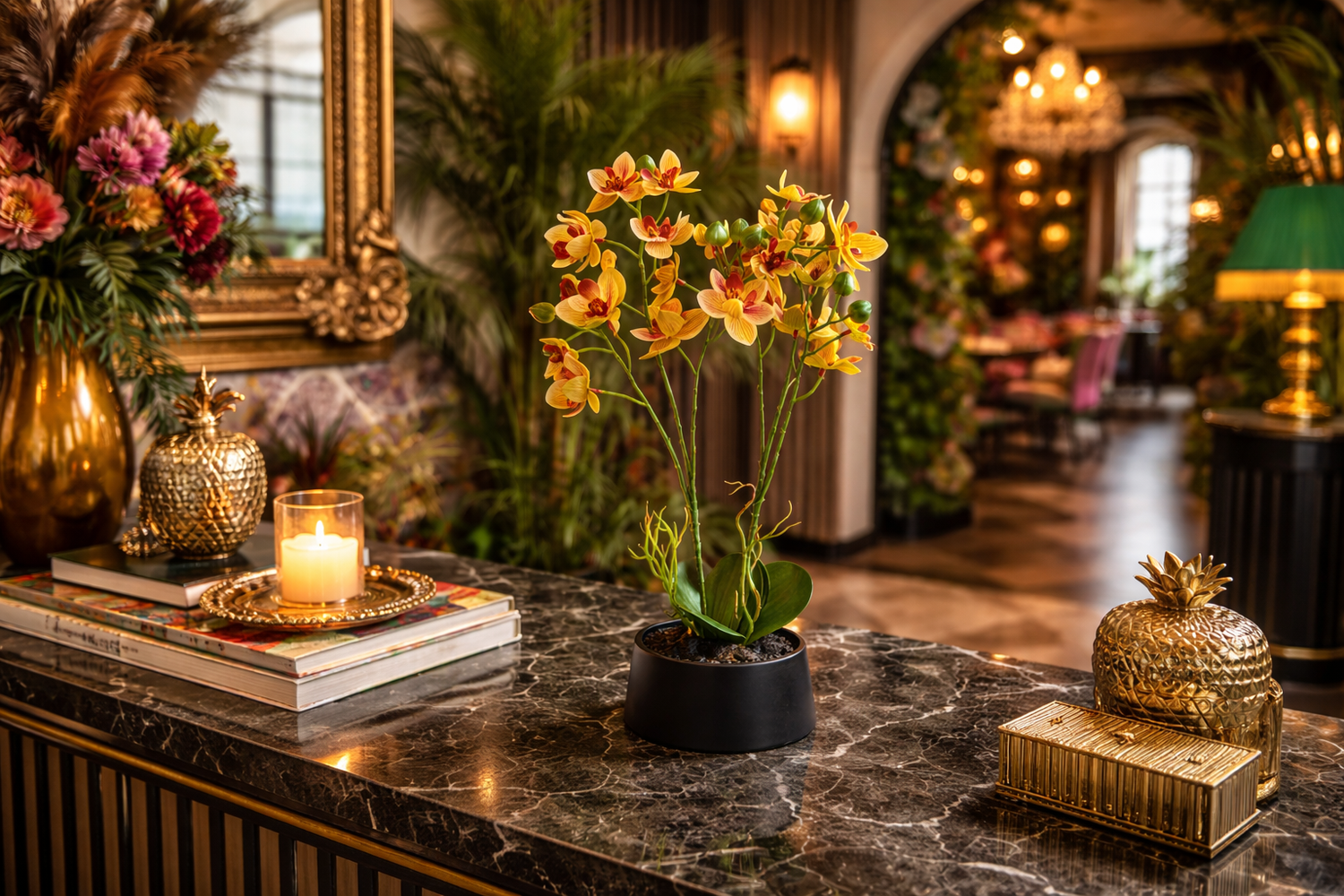 Using Artificial Plants in Offices, Cafes and Hotels