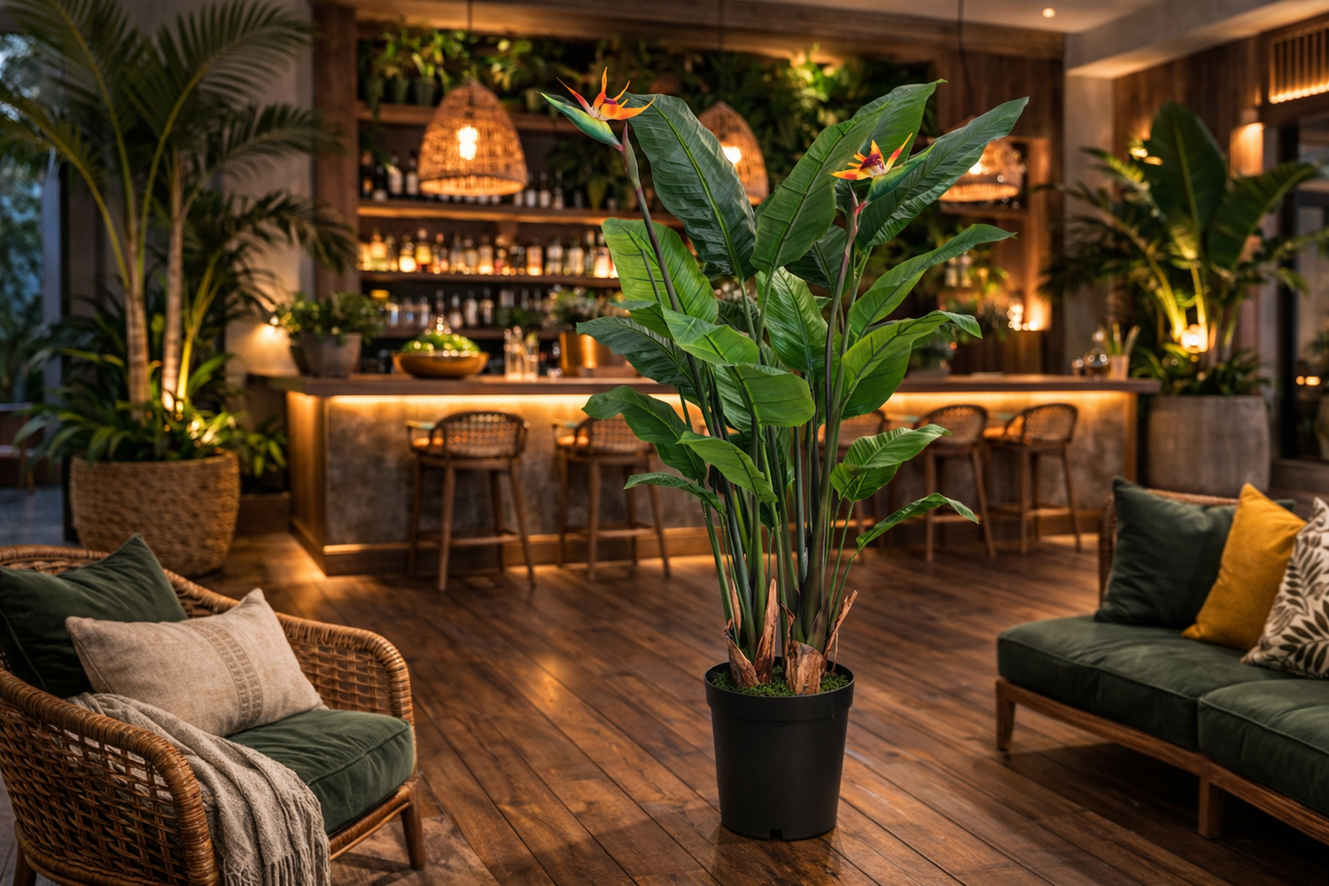 Artificial Plants for Shop Windows and Retail Displays