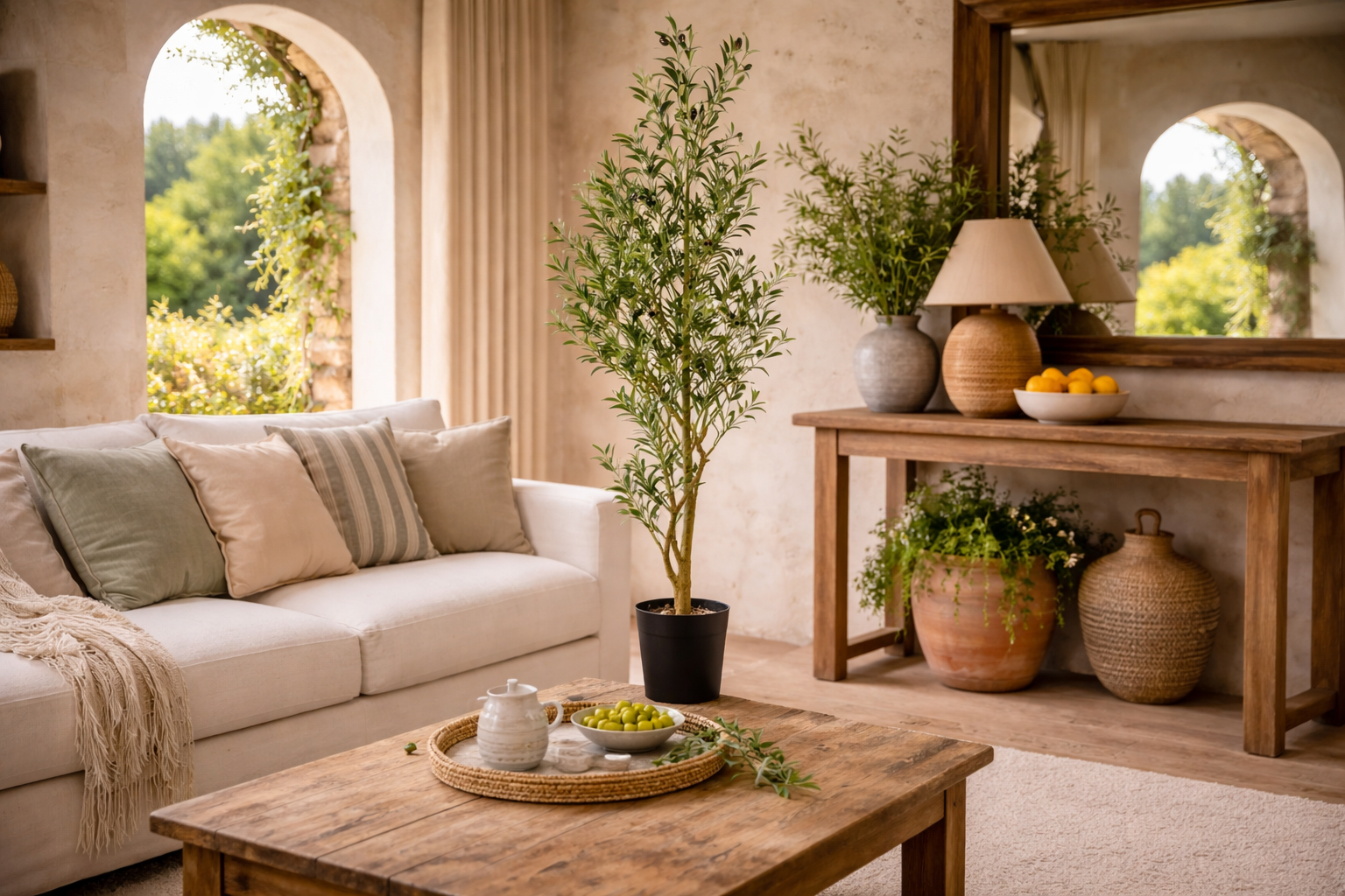 Artificial Olive Trees