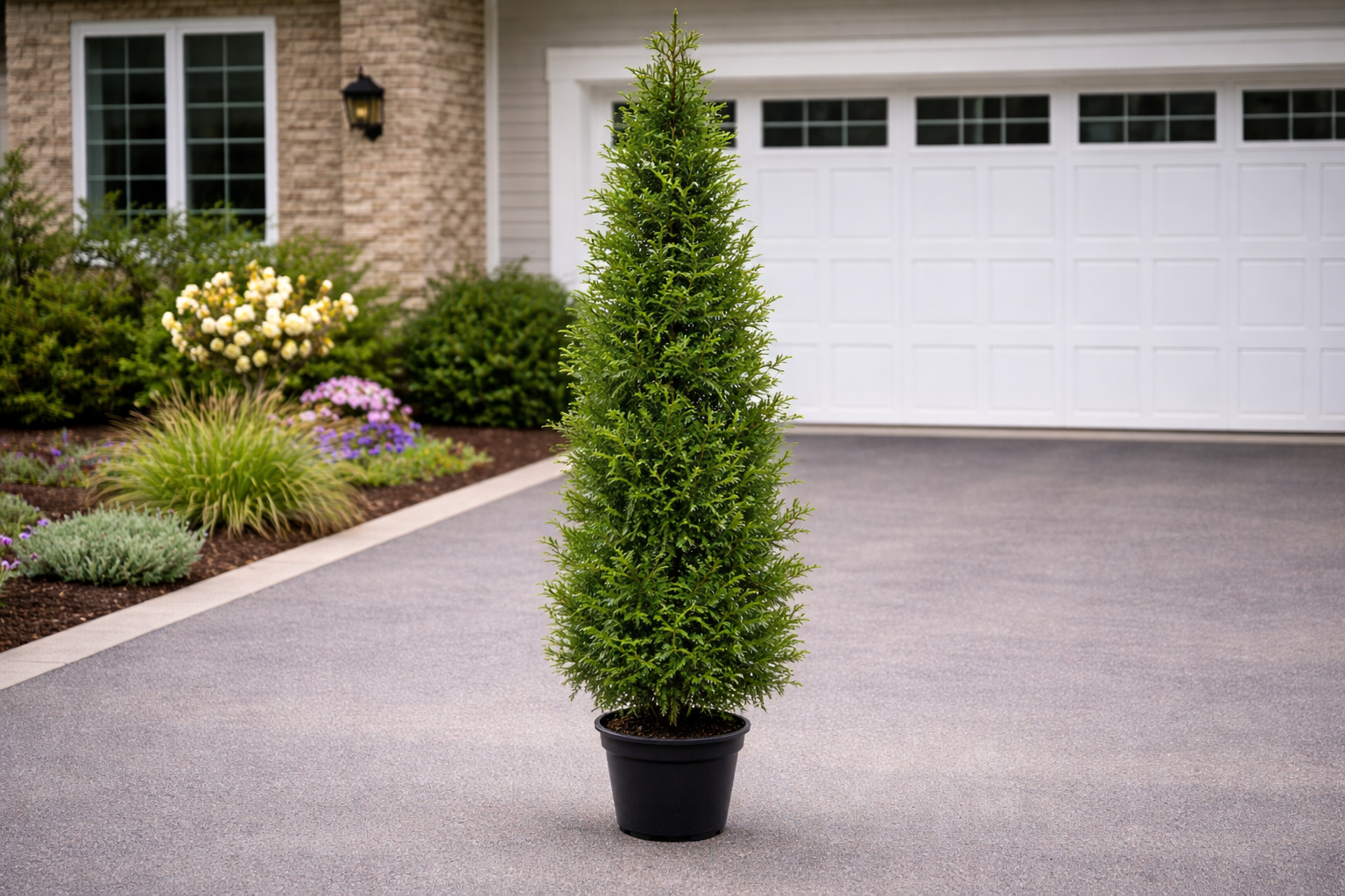 Artificial Cedar Trees