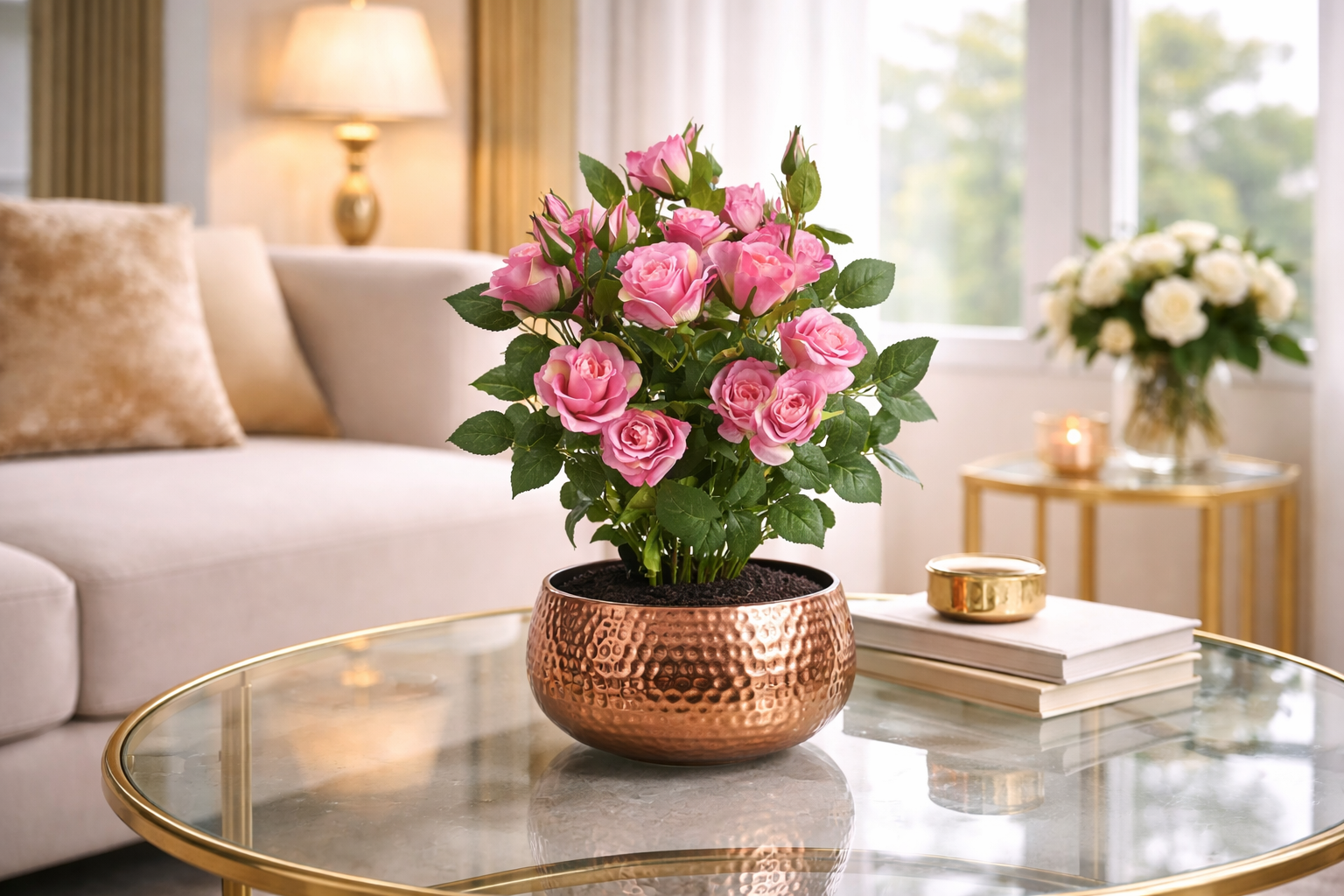 Potted Flowering Plants