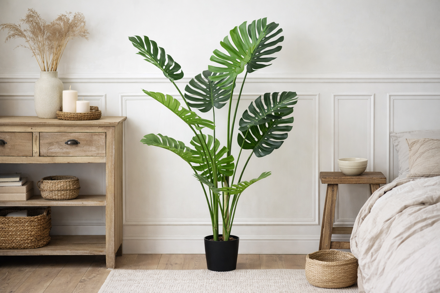 Artificial Monstera Plants