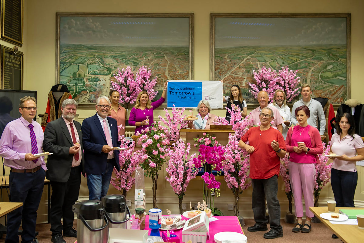 Turn Louth Pink at Sessions House with Leaf pink blossom trees – turn louth pink councillors sessions house
