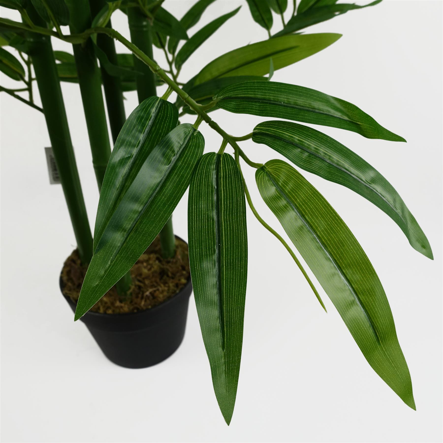 120cm (4ft) Fat Leaf Artificial Bamboo Plants Trees - XL
