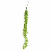 Plante artificielle suspendue style Rhipsalis, 100 cm, extrémités vert clair