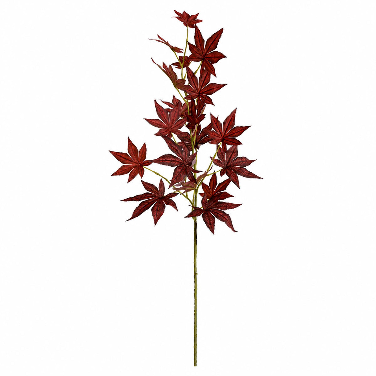 90cm Artificial Red Japanese Maple Leaf Spray