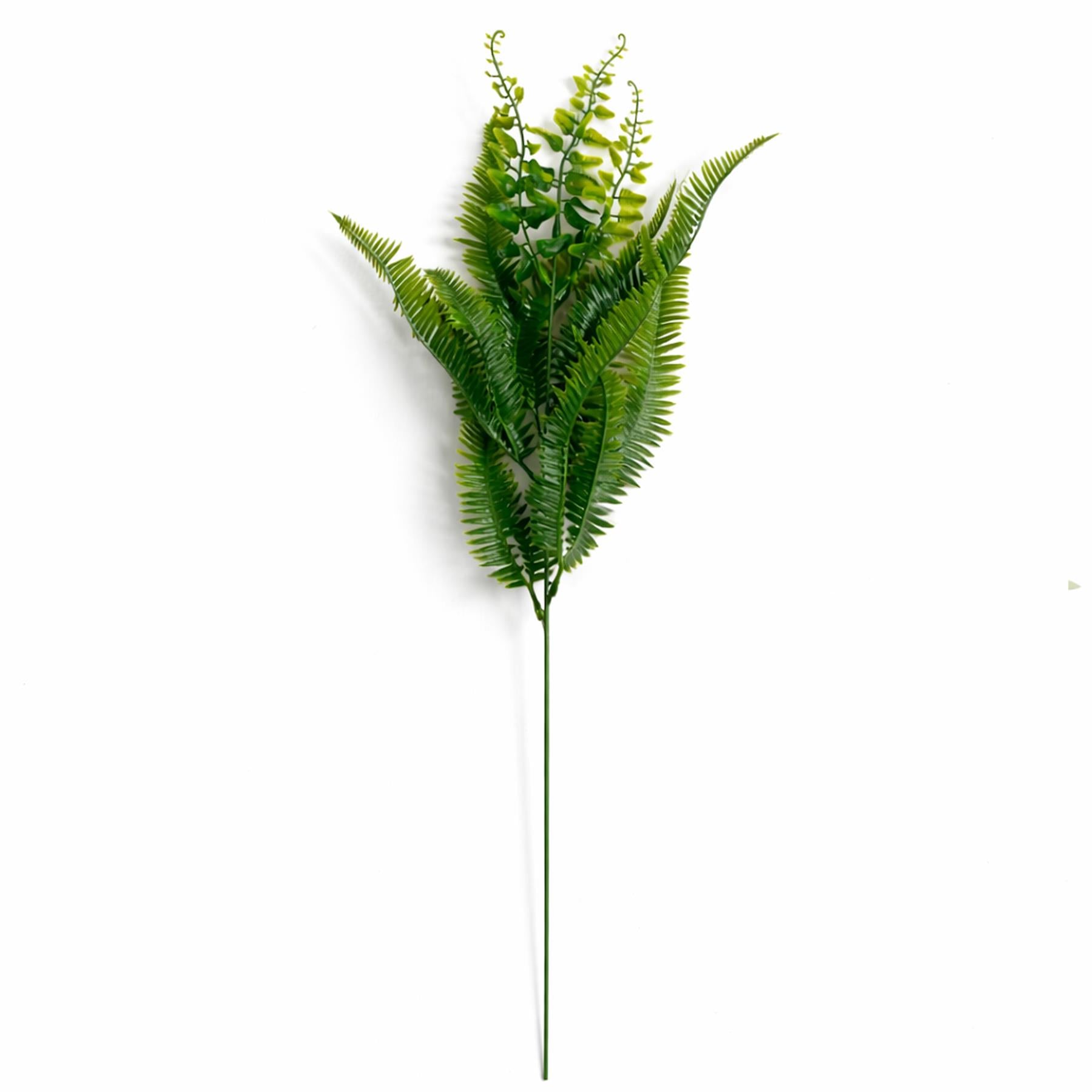 50cm Künstlicher Farn gemischter Blätter Spray Stiel