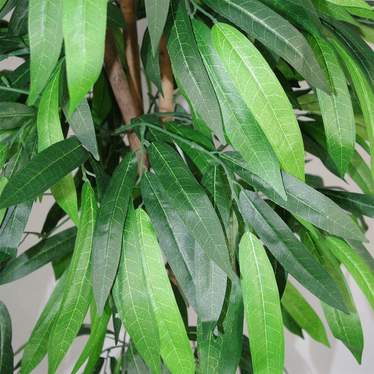 80cm Large Artificial Mango Tree with Metal Planter – image 2