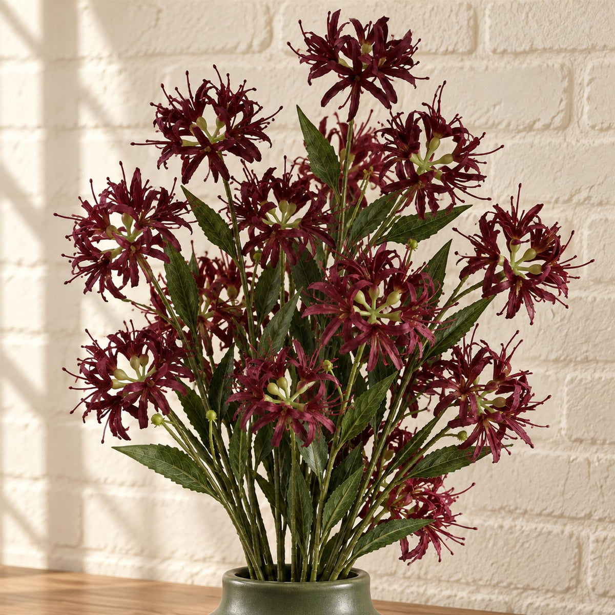 72cm Artificial Spider Lily Flower Stem