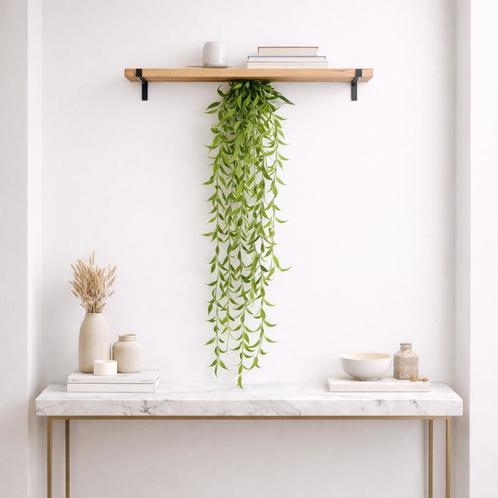 90 cm künstliche Hängepflanze, Blattrebe, künstliches Grün, Kaskade