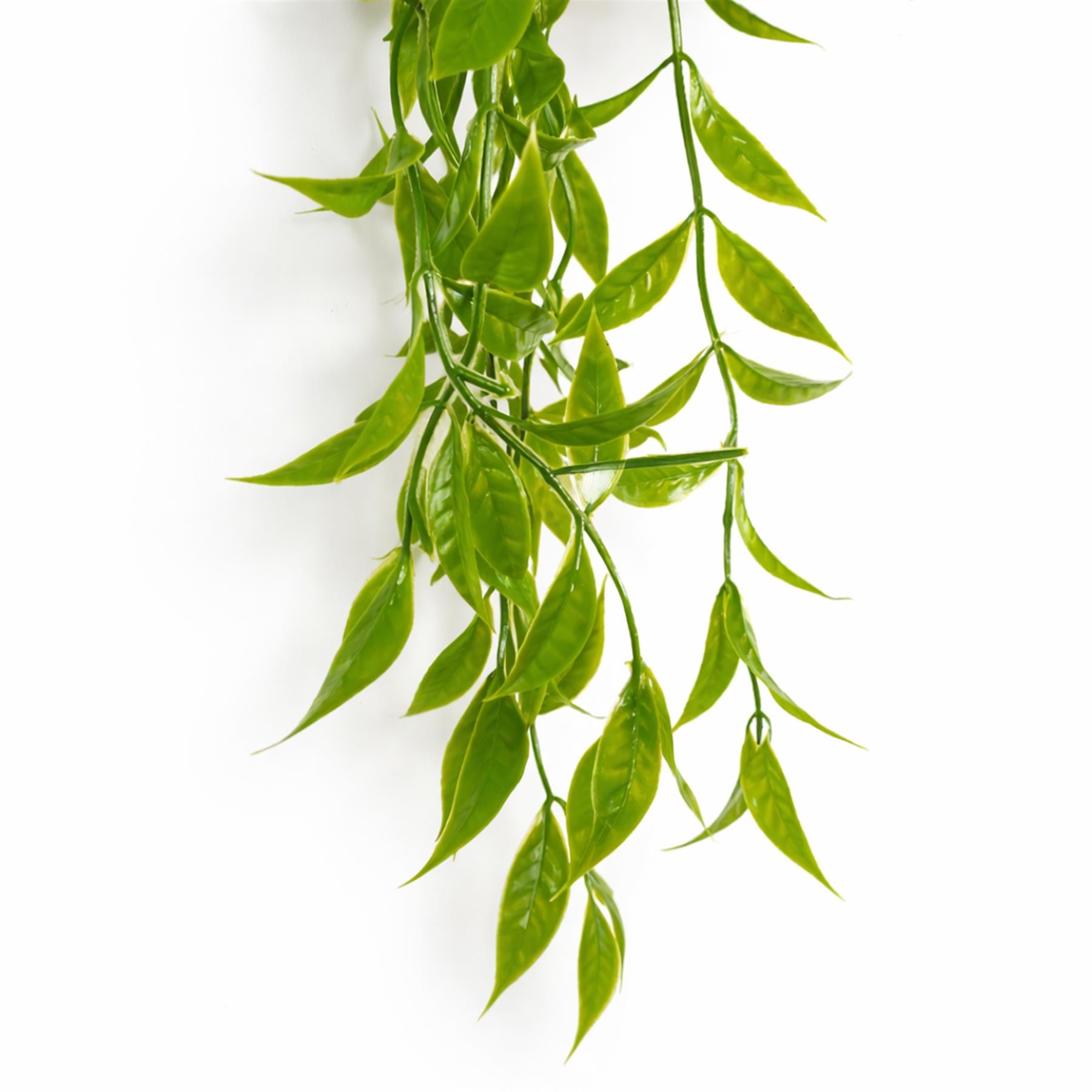 Plante tombante artificielle de 90 cm en forme de vigne à feuilles, verdure artificielle en cascade