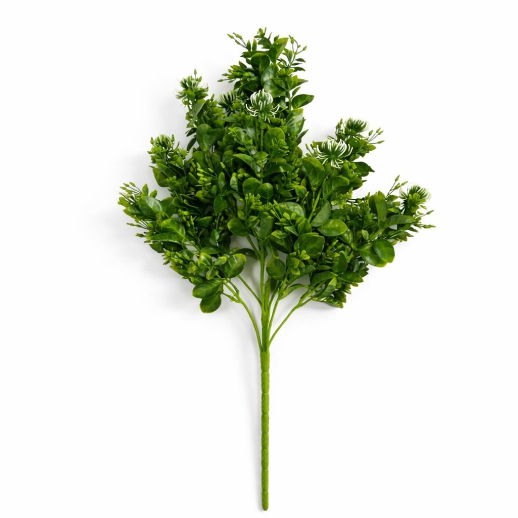 75cm Künstlicher Buchsbaum & knospiger Buschstamm