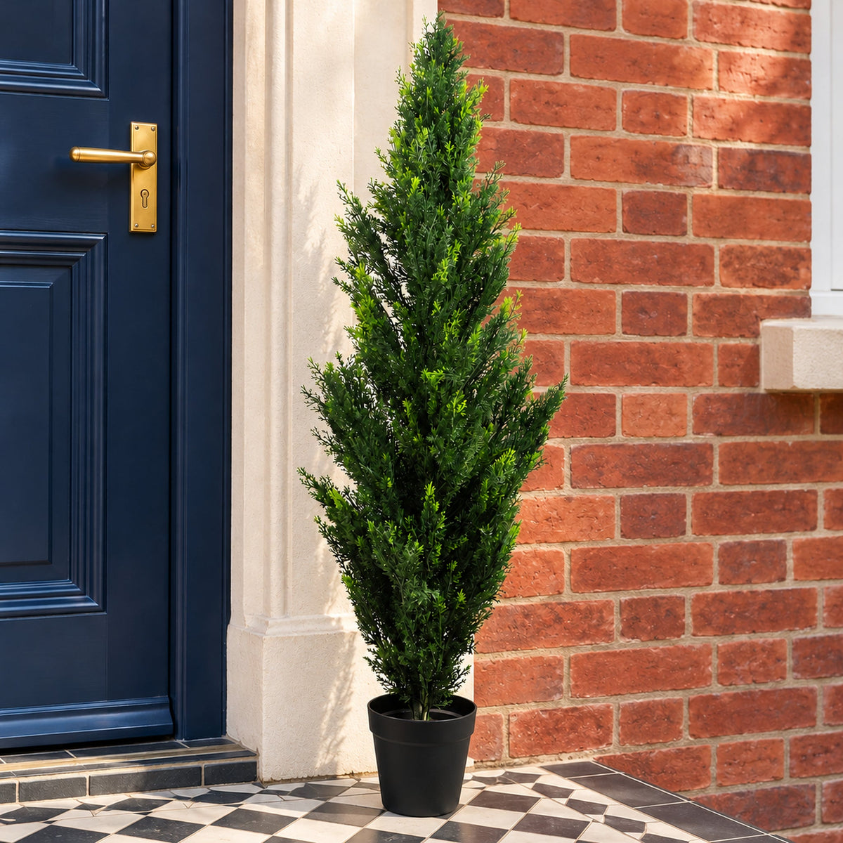 Artificial Cedar Cypress Topiary Tree Outdoor UV Resistant