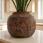 27cm x 36cm Aztec Diamond Large Planter