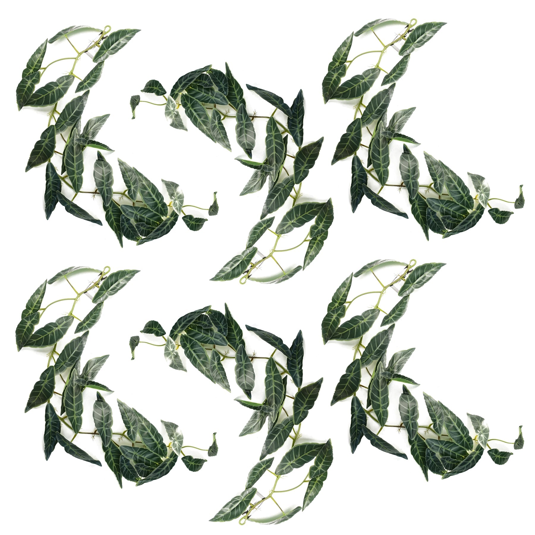 110cm Artificial Hanging Trailing Dark Green Leaf Plant