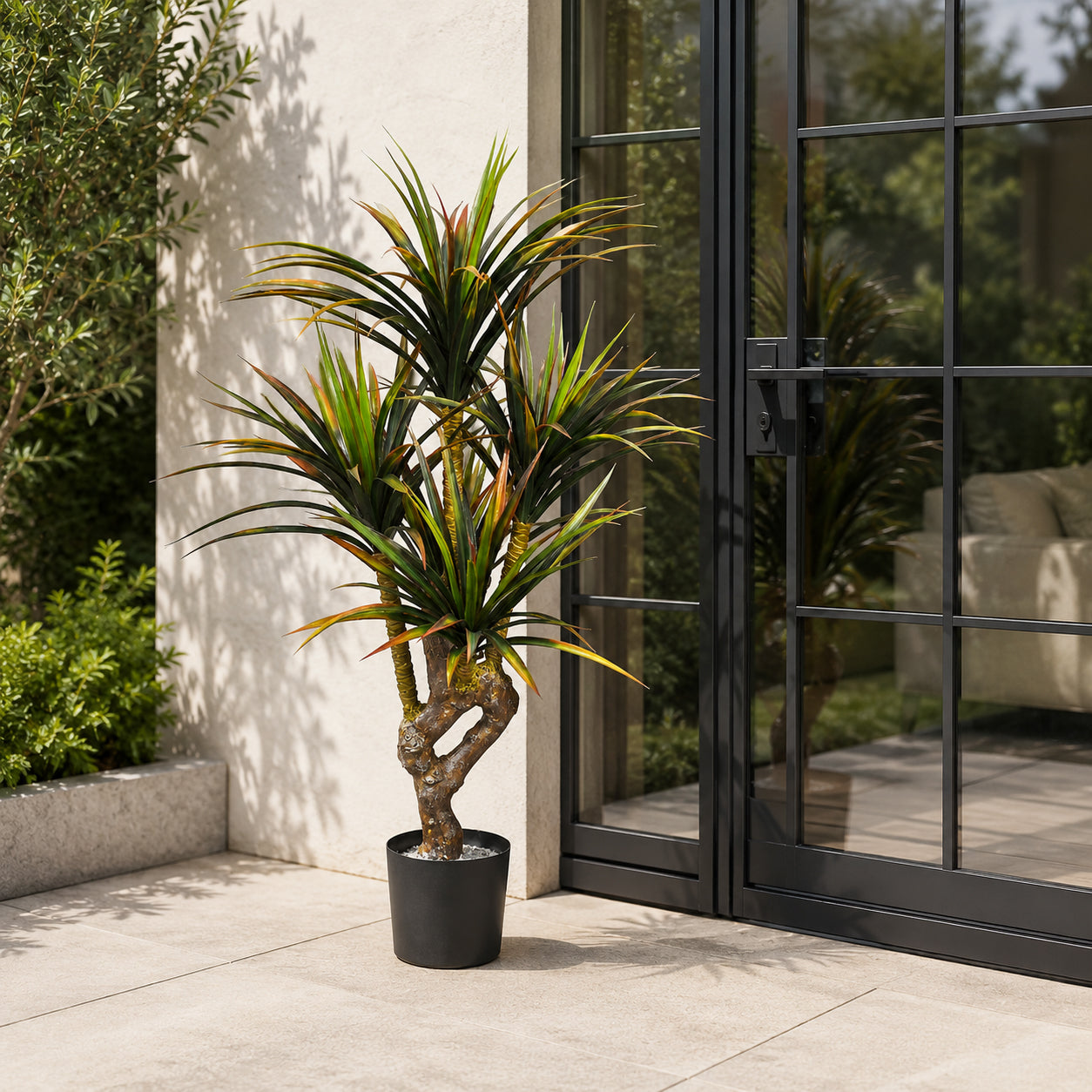 105cm UV Resistant Artificial Yucca Tree with 179 Leaves