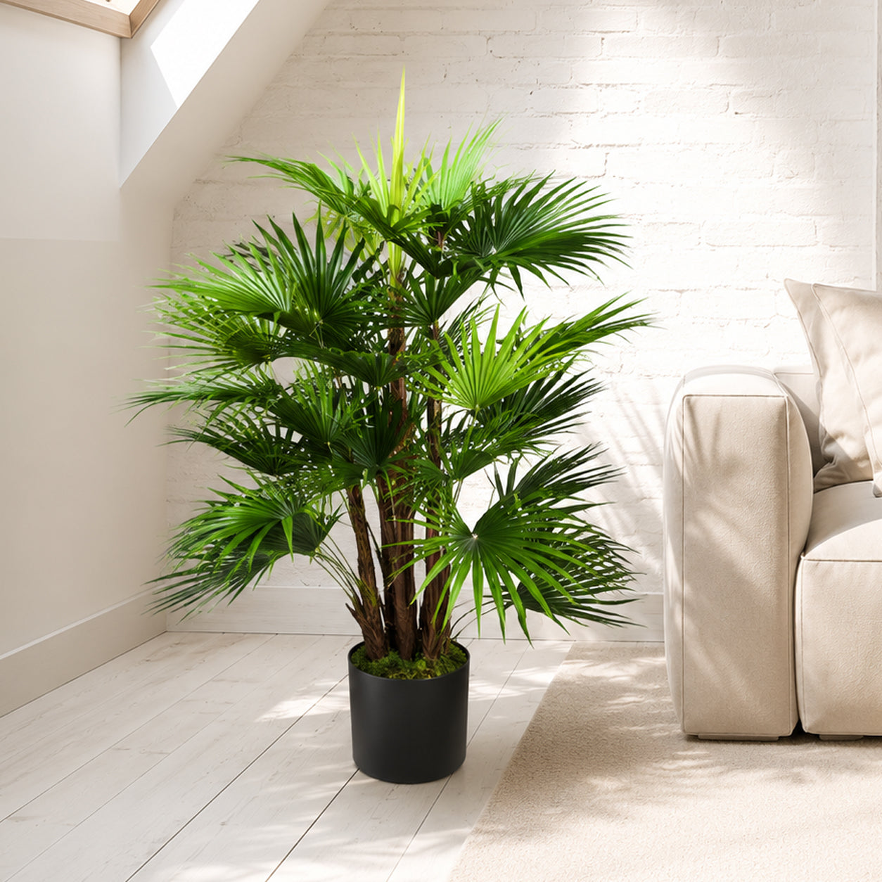 90cm Fan Palm Artificial Tree – image 6