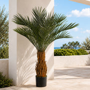 Cycas artificiel de 120 cm résistant aux UV pour extérieur