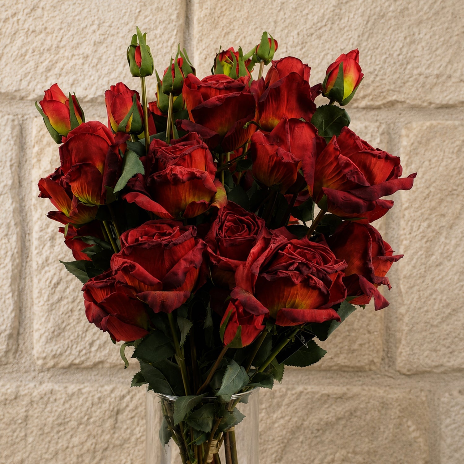 Artificial Rose Flower Stem Sprays