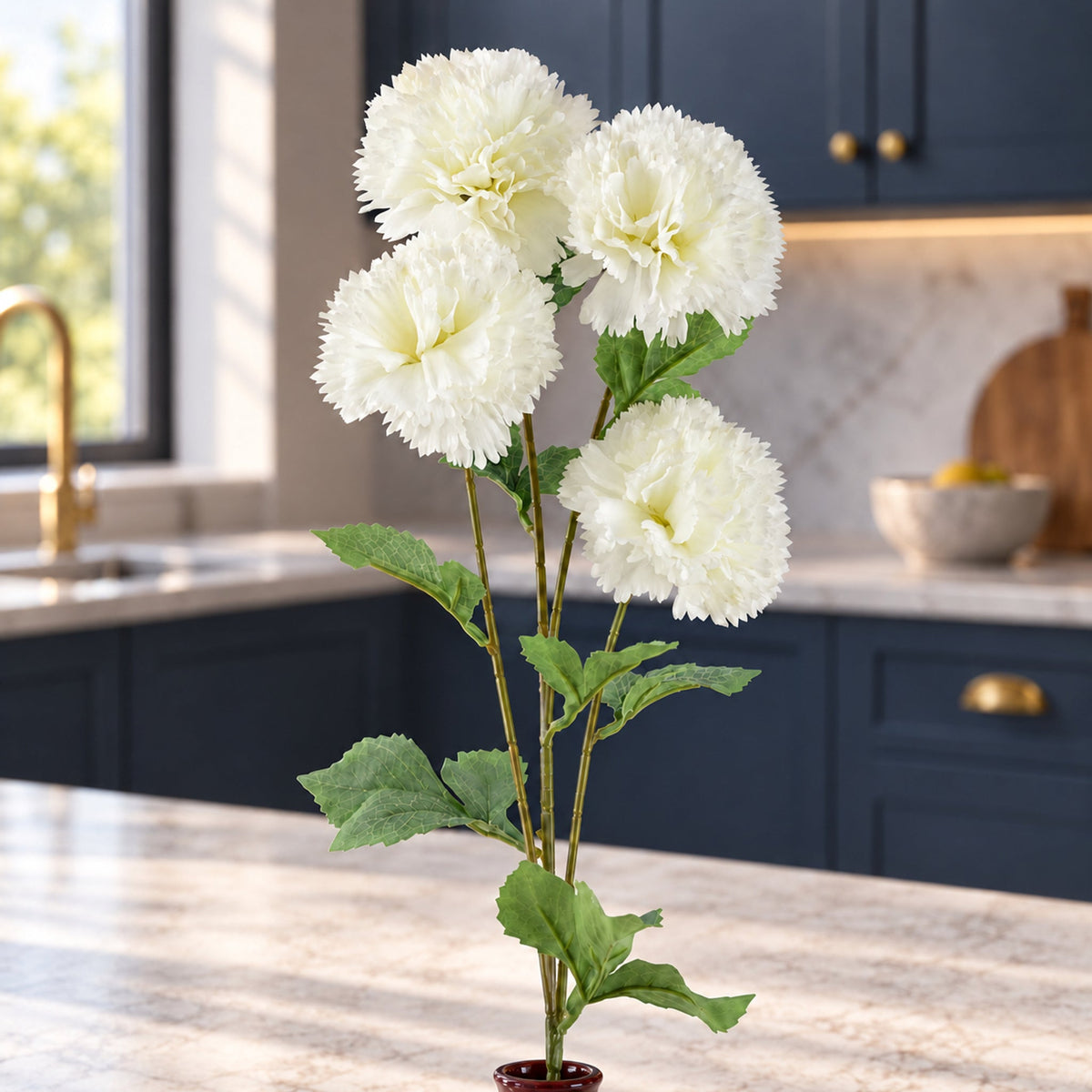 70cm Faux Artificial Carnation Stem Sprays