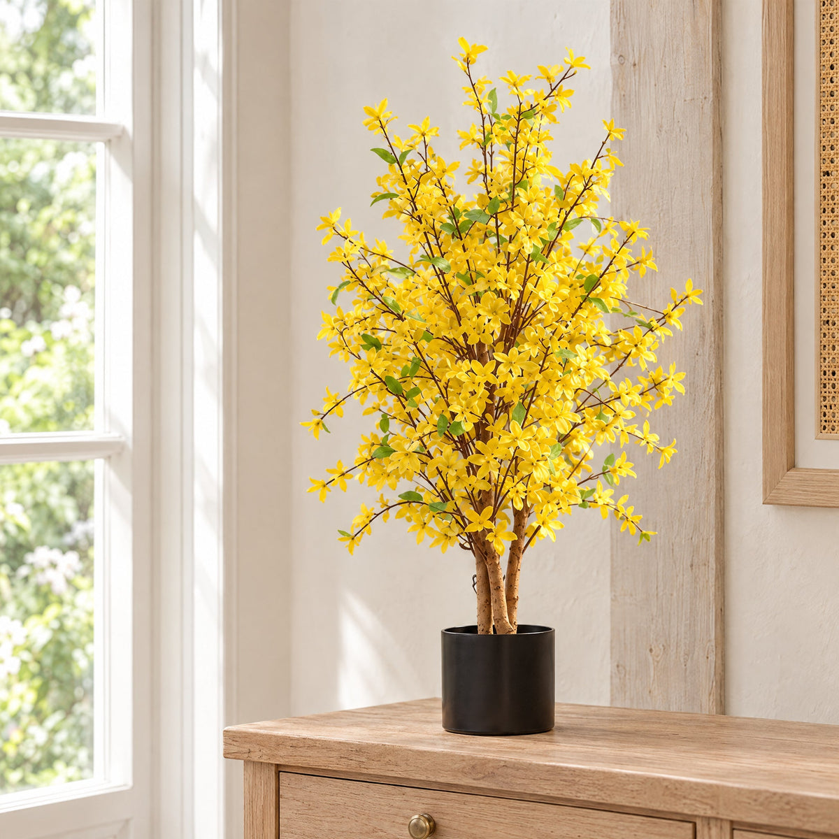 60cm Artificial Forsythia Tree