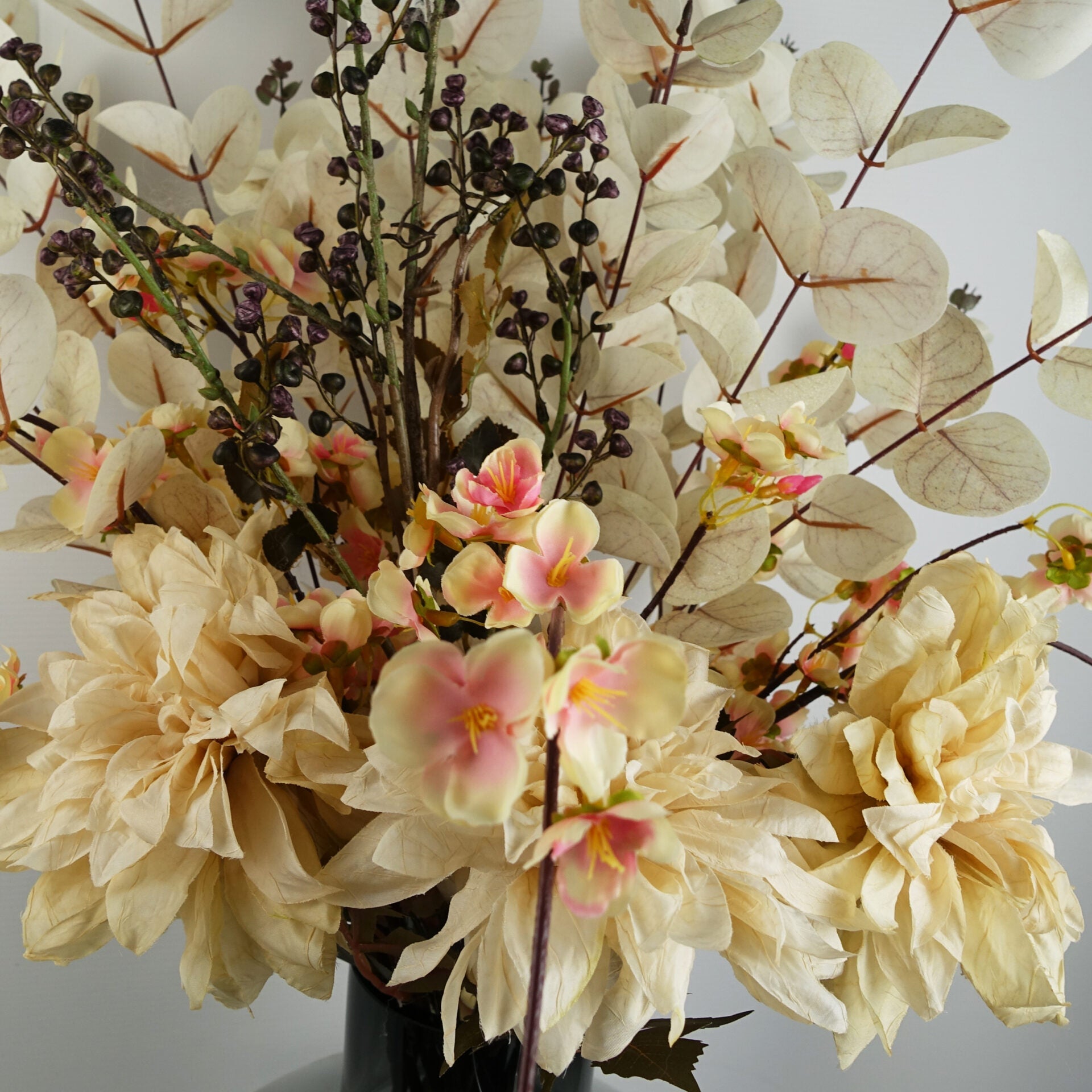 Faux Artificial Eucalyptus Foliage Stems