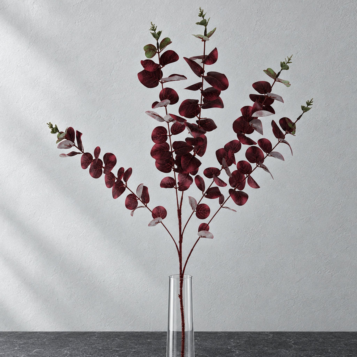 Faux Artificial Eucalyptus Foliage Stems