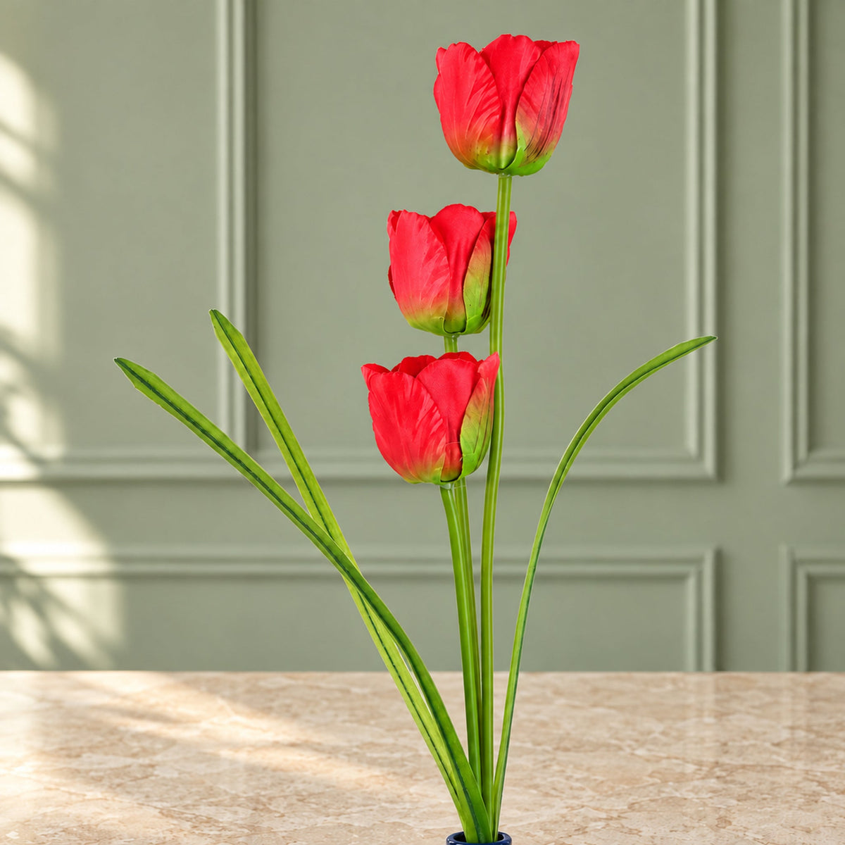 80cm Artificial Tulip Faux Stem