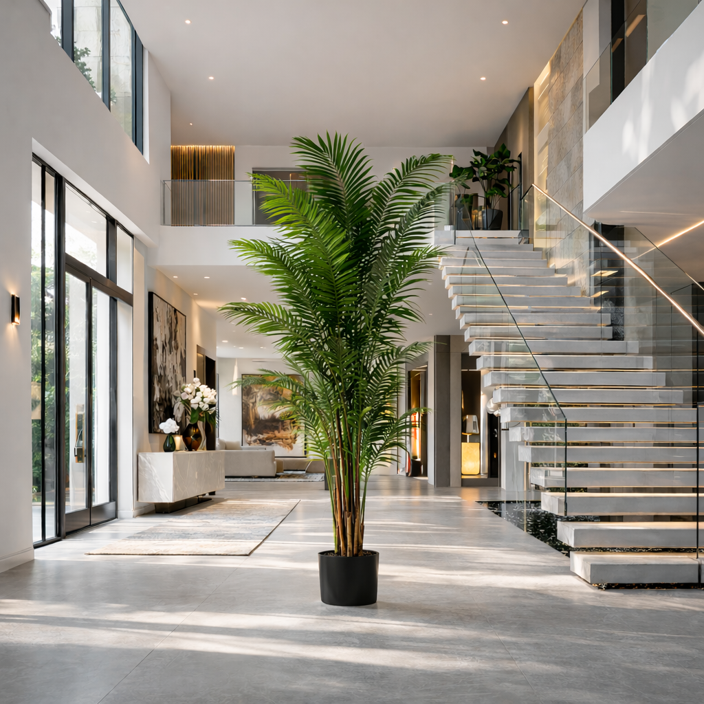 210cm Fire Retardant Areca Palm Tree