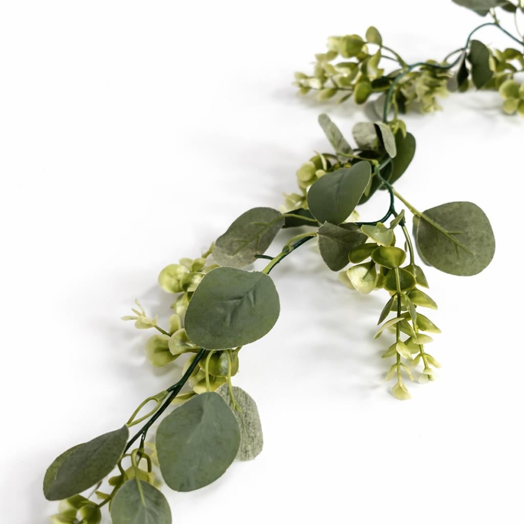 160cm Artificial Eucalyptus Style Garland Trailing Hanging Plant Faux Greenery Vine