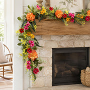 140cm Artificial Bright Spring Flower Garland