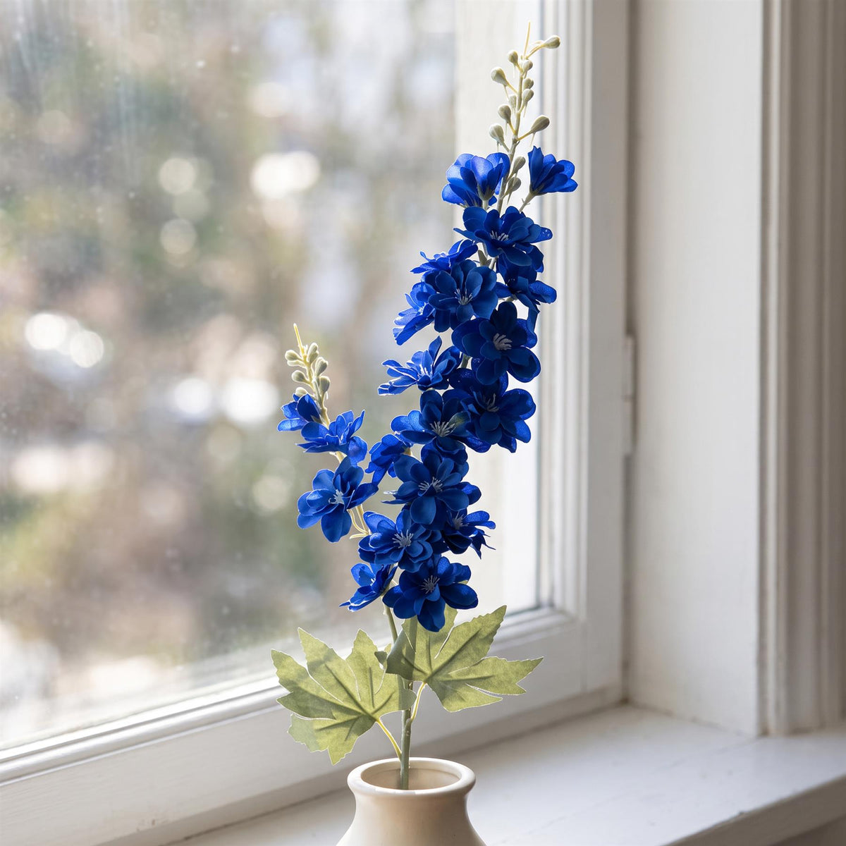 85cm Artificial Larkspur Flower Stem
