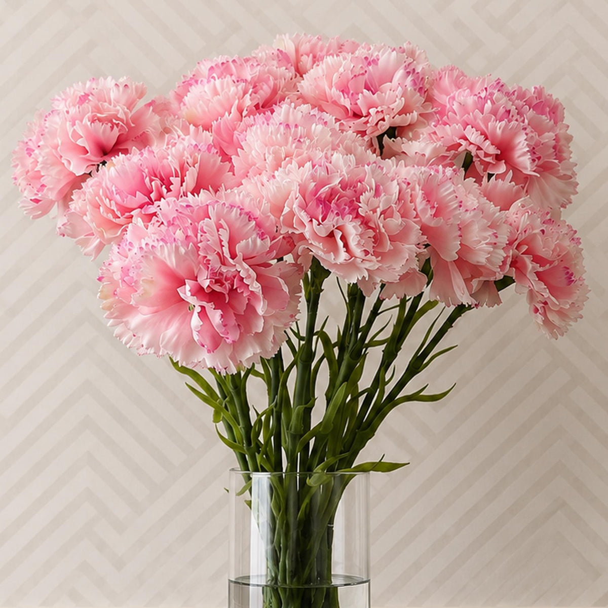 57cm Artificial Carnation Flower Stem