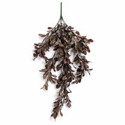 70cm Artificial Trailing Leaf Spray Stem - Dusty Purple - Single Plant