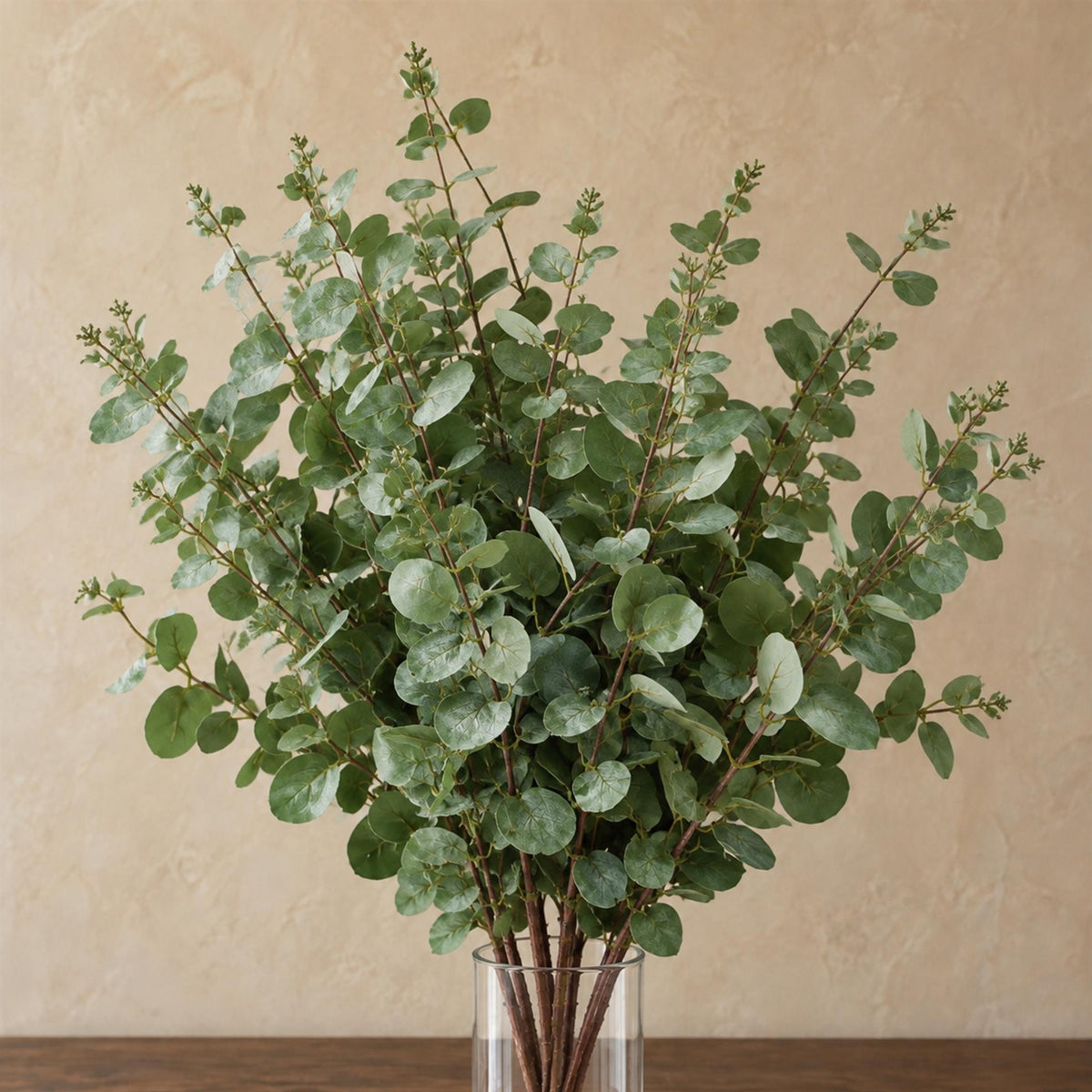 Faux Artificial Eucalyptus Foliage Stems