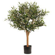 90cm Artificial Deluxe Olive Tree