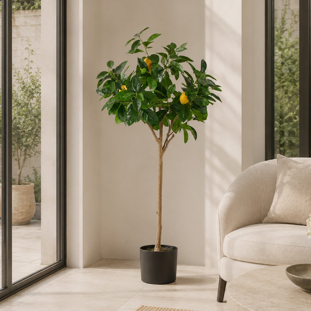 Citronnier Artificiel Premium de 120cm