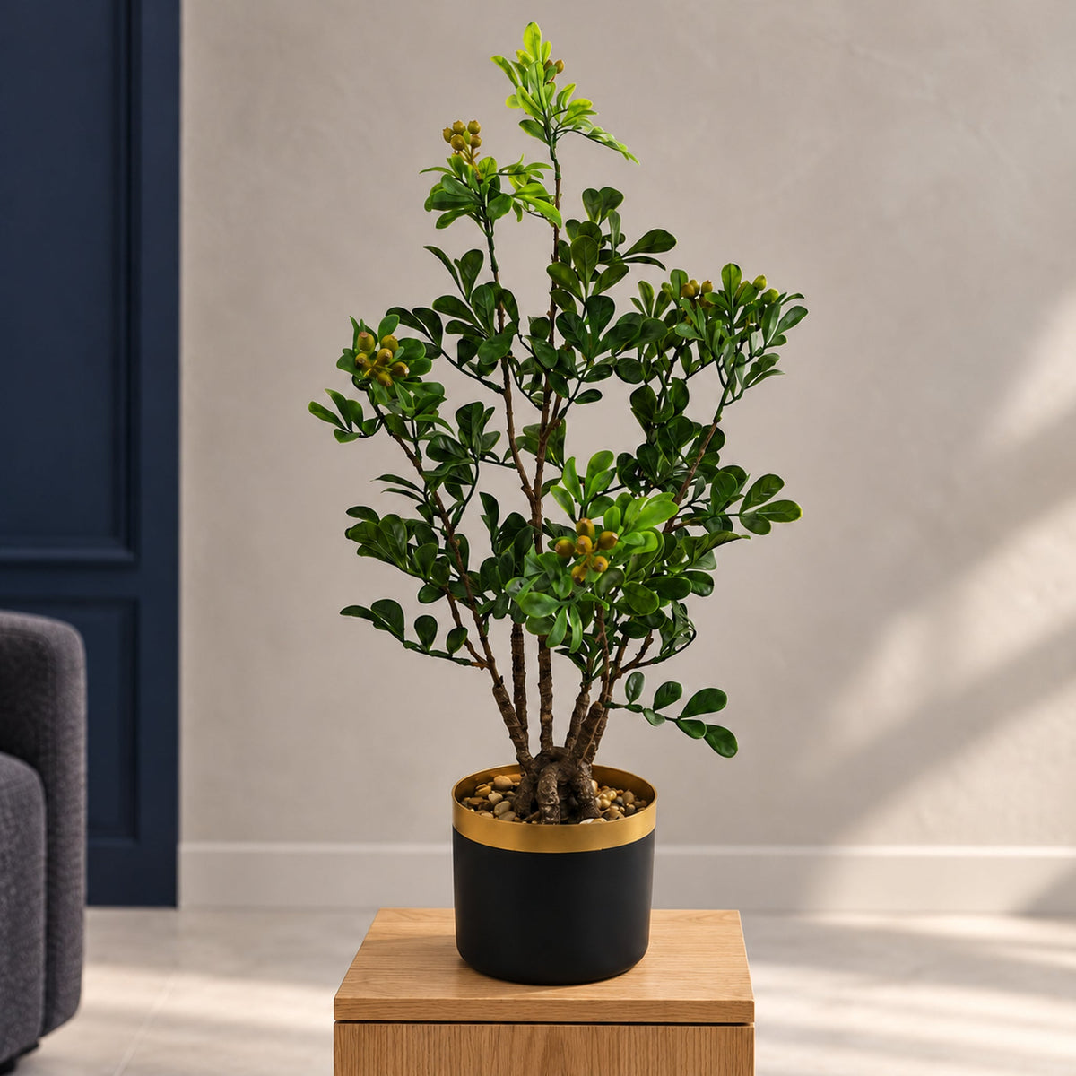60cm Artificial Aglaia Odorata Bonsai Ficus Tree