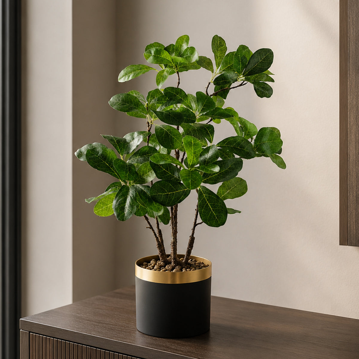 60cm Künstlicher tropischer Bonsai-Ficusbaum