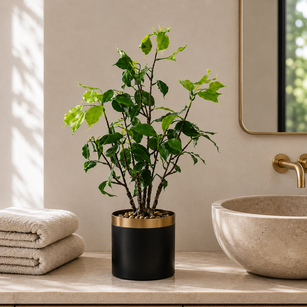 Bonsaï artificiel Ficus Benjamina 60 cm