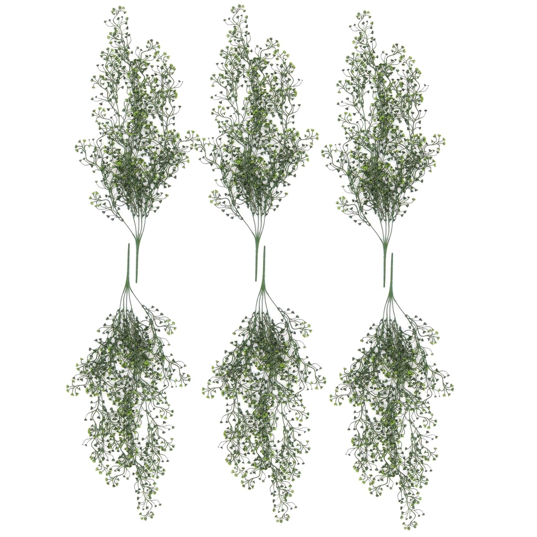 Hanging UV and Fire Resistant Artificial String Pearl Plant 75cm