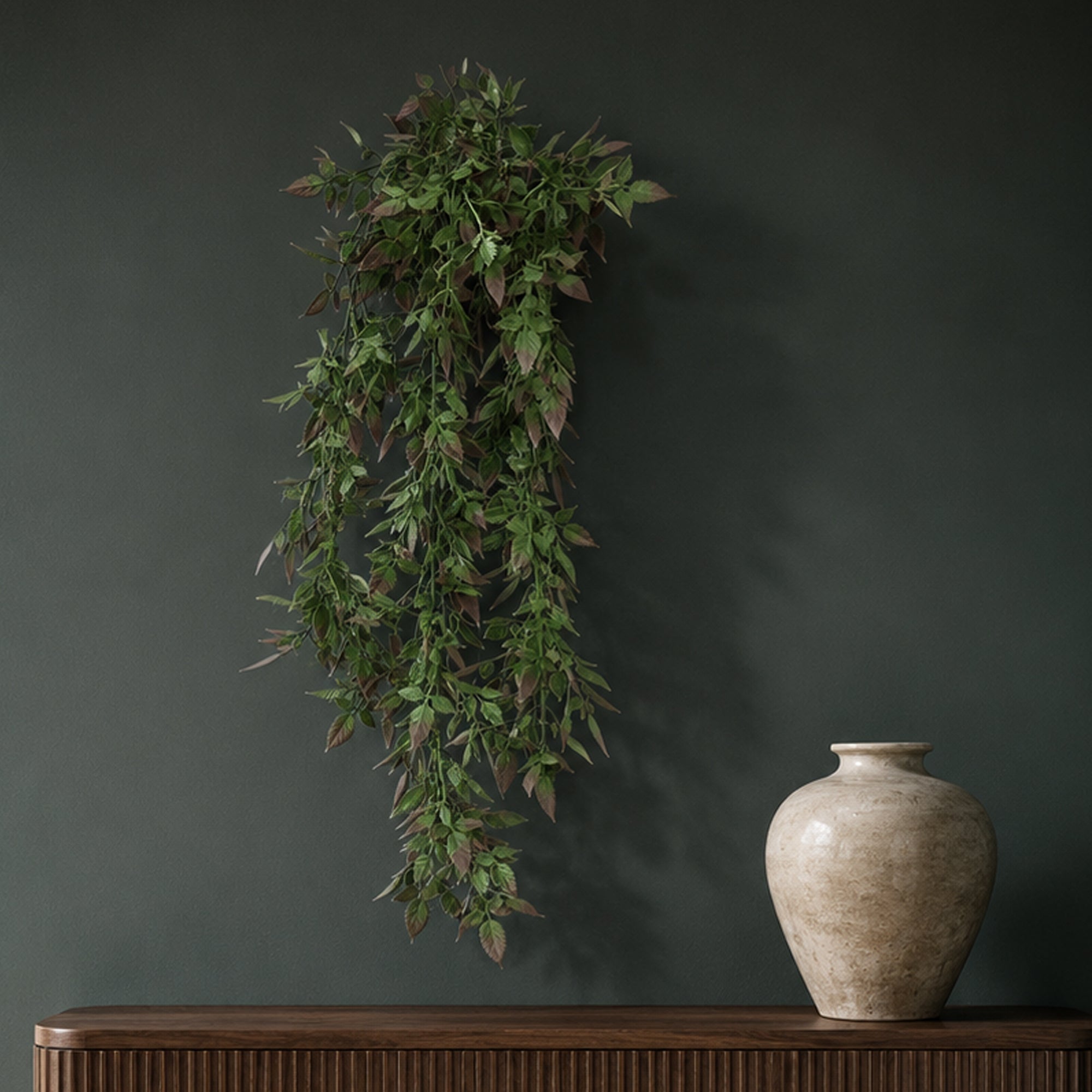 Hanging UV and Fire Resistant Artificial Angel Plant 76cm